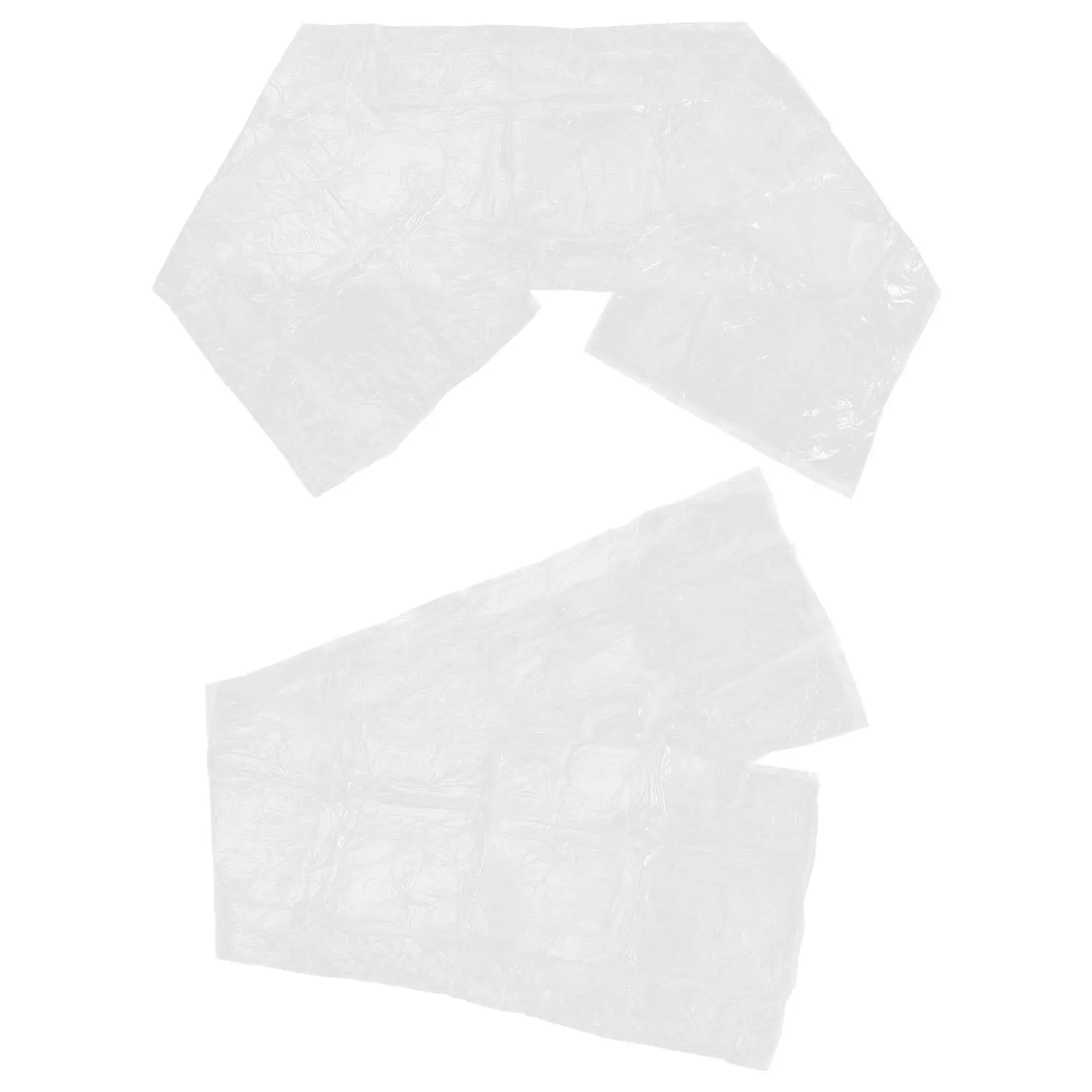 Bolsa de transporte de balão transparente pe, 2 peças, à prova d'água, grande capacidade, dobrável, leve, organizador de armazenamento de balão, recipiente para