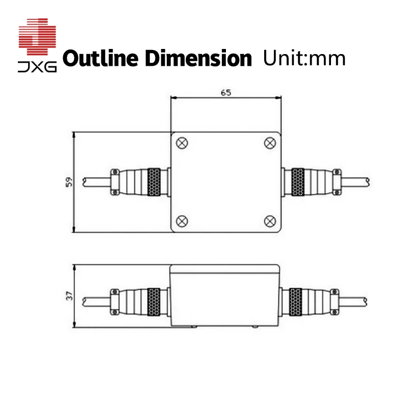 Load Cell Transducer Signal Amplification 0-10V to 4-20ma Weight Sensor Transmitter Amplifier for Industrial Use
