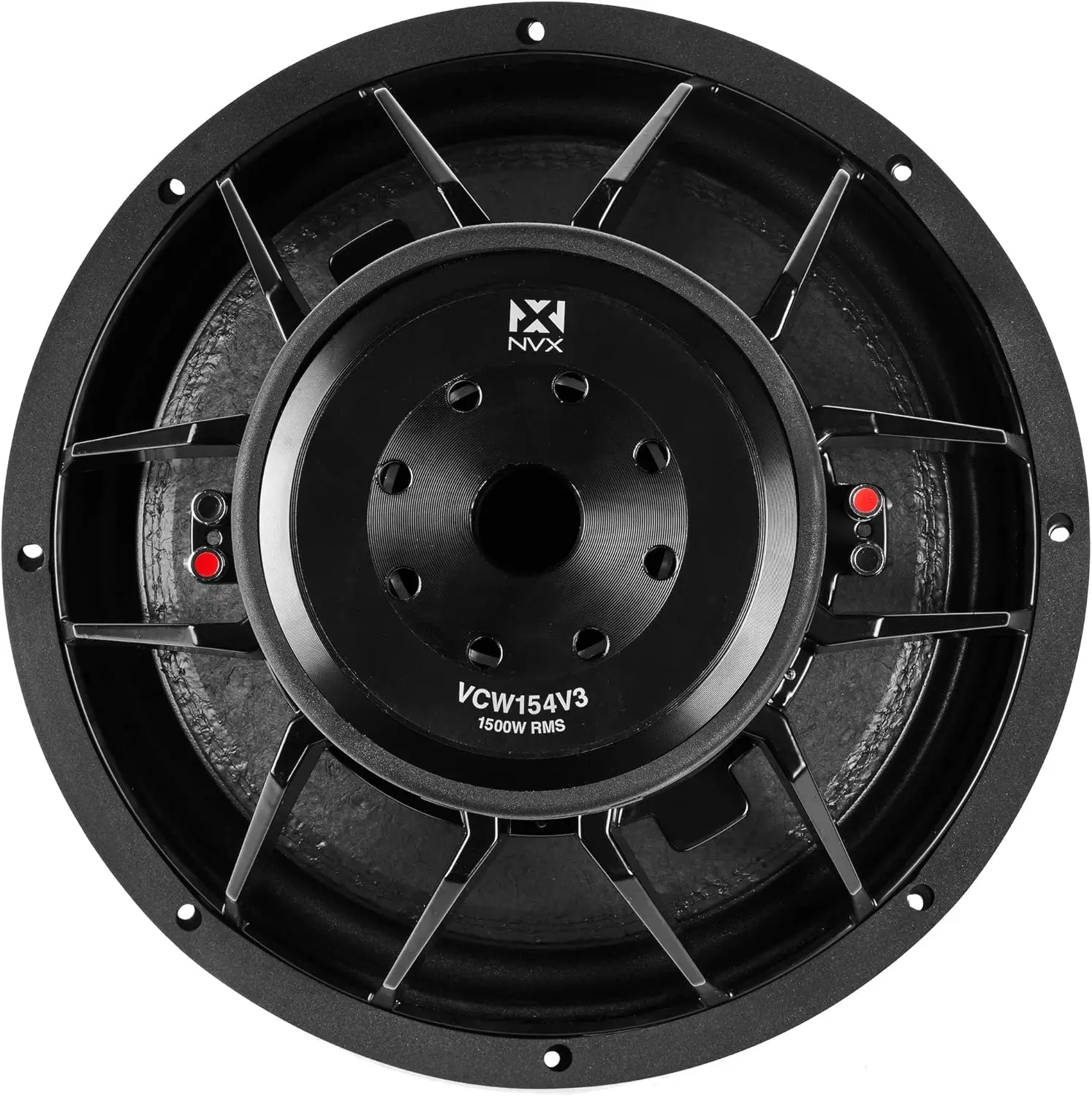 VCW154v3 15" 3000 vatios máx. (1500 W RMS) Subwoofer doble para automóvil serie VC de 4 ohmios (versión VCW154 3)