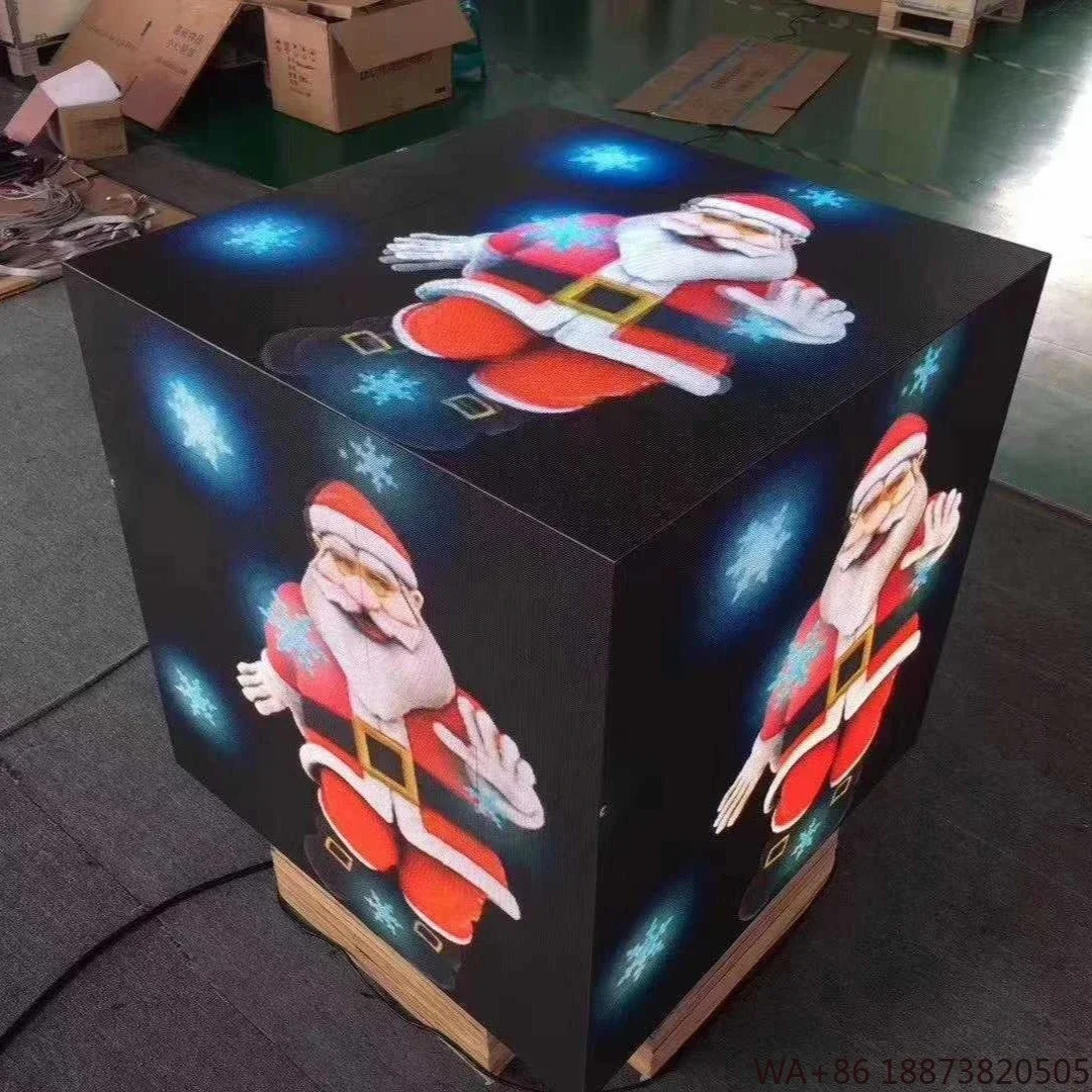 

Indoor Outdoor P2.5 LED Cube Commercial Digital Signage for Advertising Events