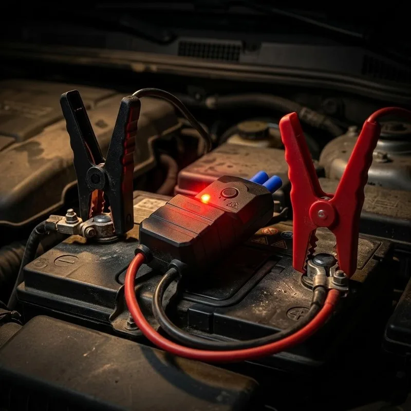 Emergency Battery Jump Cable Clamps with EC5 Plug Connector 12V Starting Device Jump Starter Alligator Clip for Car Trucks