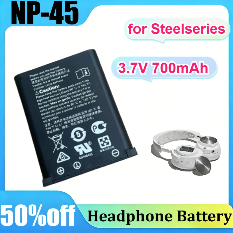 

NP-45 for Steelseries Arctis Nova Pro Wireless Bluetooth Headset Replacement Battery