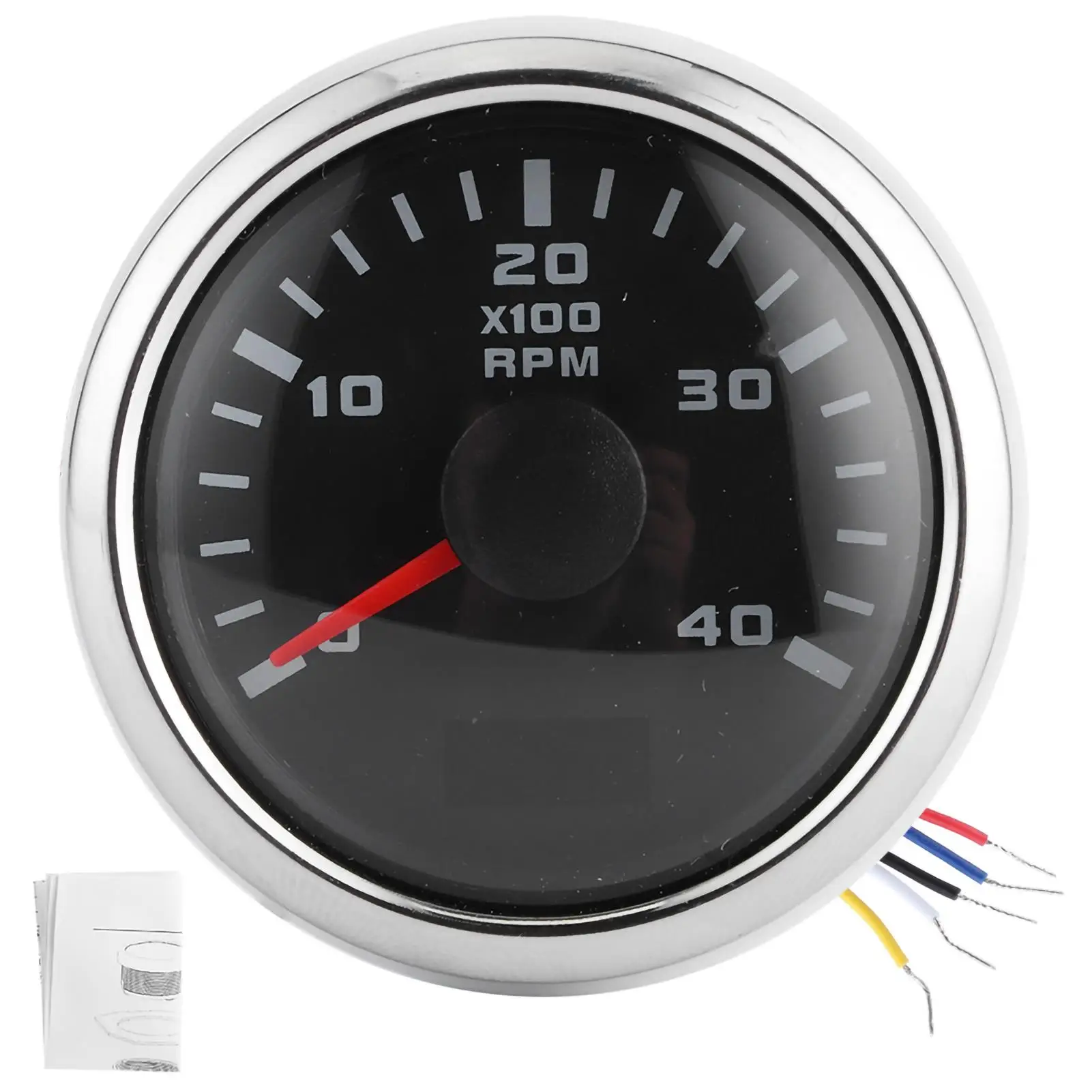 

Digital Tachometer Gauge 52mm 4K RPM LCD Hour Display Meter Waterproof for car Yachts Motorcycle accessories