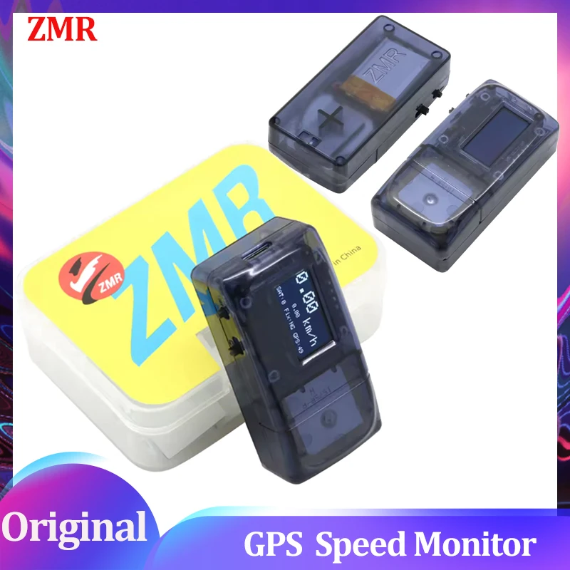 ZMR GPS Speed Detector Speedometer Built-in LIPO Battery for RC Model Airplane FPV Racing Freestyle Drones DIY Parts