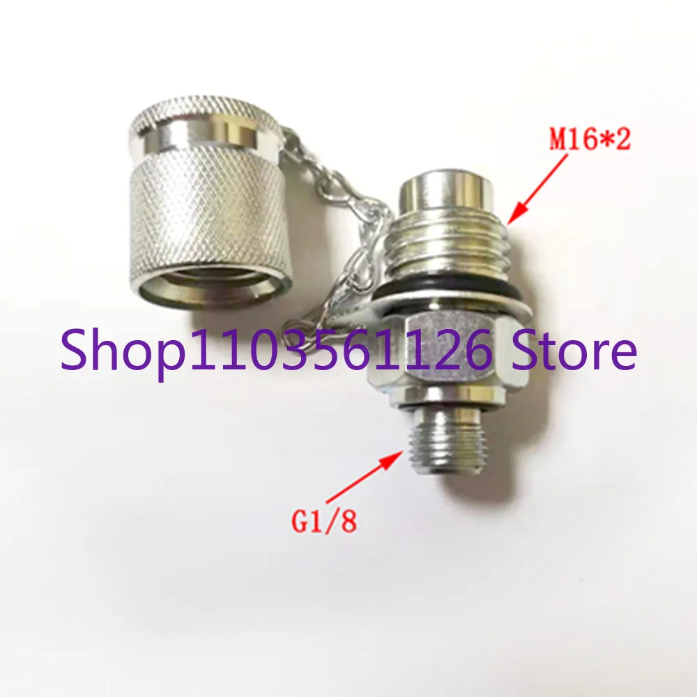 For Hydraulic joint 63MPa 630BAR Convert Hydraulic Pressure Test Adapter Test Point Testing Coupling Adapter System