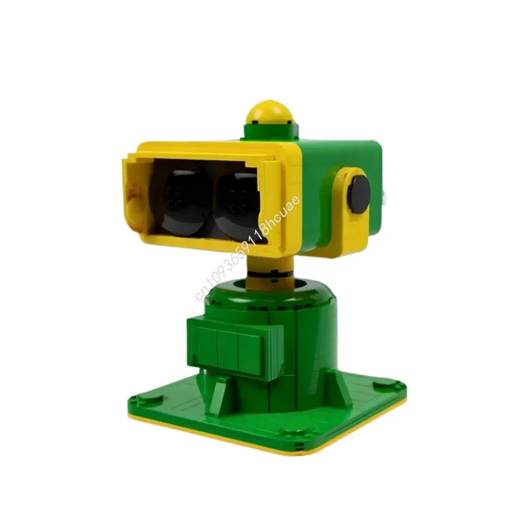 666pcs MOC Odyssey Binoculars Italian Plumber Building Blocks Solve the problem up creativity teenager Adult Christmas toy Gift