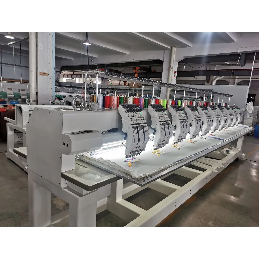 Factory Price Embroidery Machine Electric Automatic Commercial Computerized 10 Head Embroidery Machine