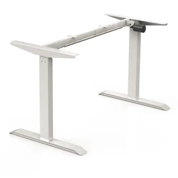 High Quantity DIY Elegant Electric Adjustable Home Office Sit Stand Standing Desk Frame With Memory Function