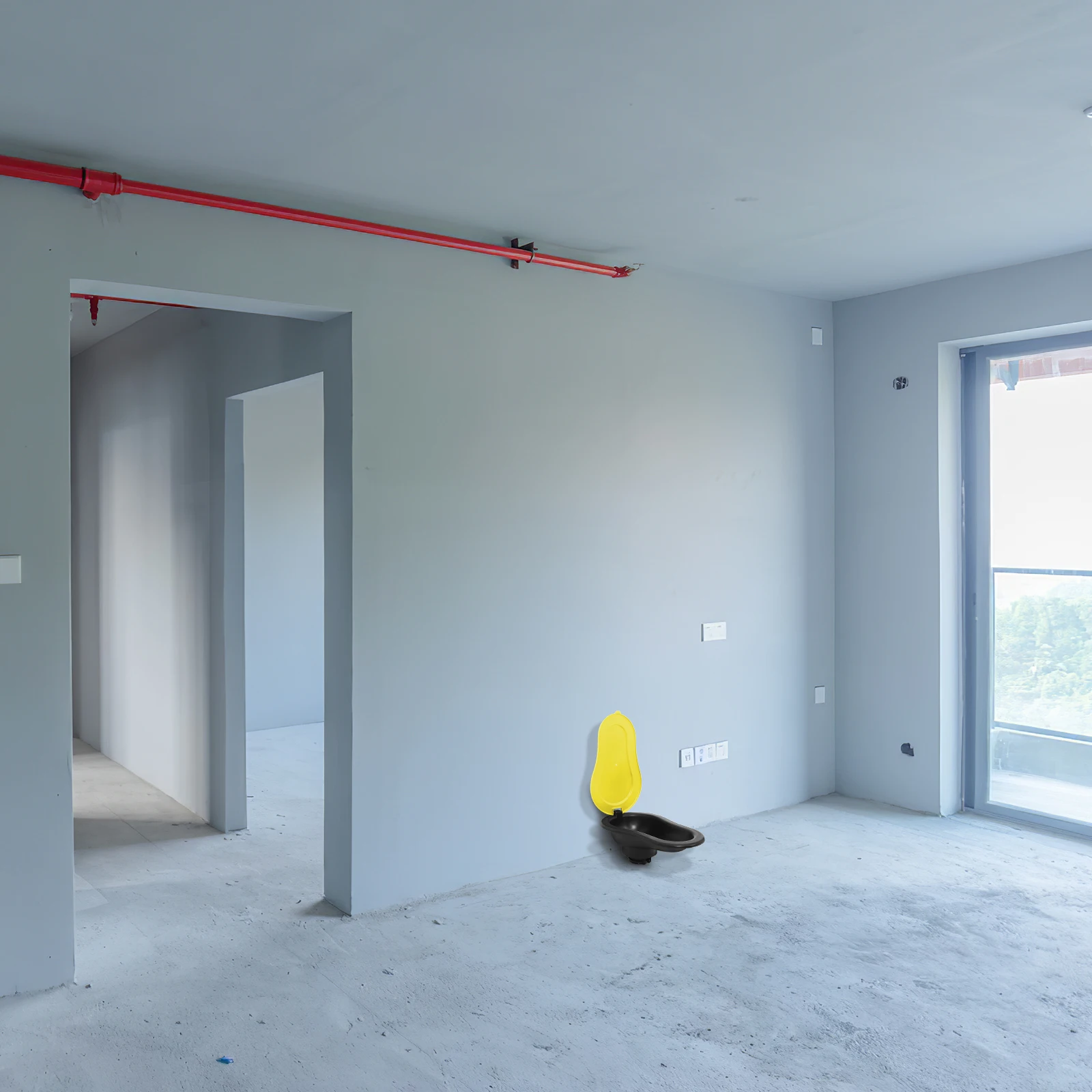 

Portable Temporary Pan Spill Proof Folding Bedpan For Women Men Camping Hiking Emergency Use Adult Car Toilet Bathroom