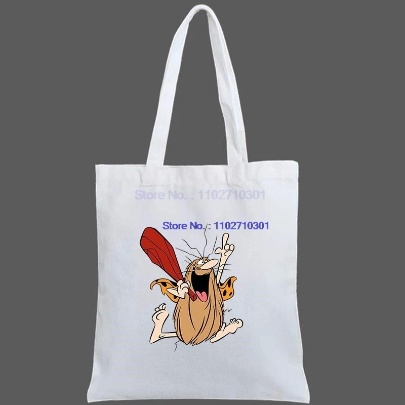 Captain Caveman Fashion Shoulder Bag Student Female Handbag Reusable Shopping Bags Canvas Tote Bag Hand Bags For Shopping