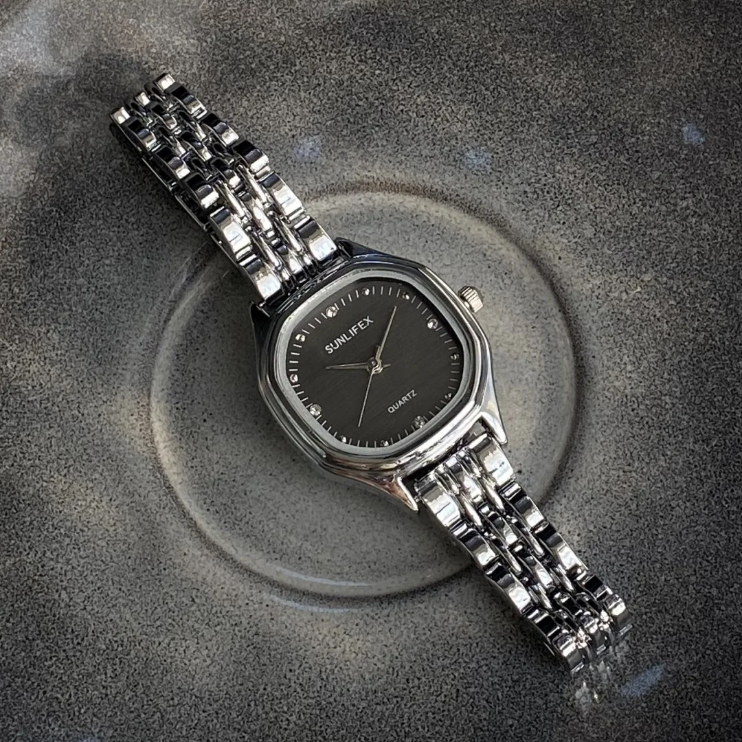 ควอตซ์นาฬิกาสําหรับผู้หญิงนักเรียนสุภาพสตรีนาฬิกาแฟชั่นนาฬิกาข้อมือของขวัญ Reloj Mujer Elegante Reloj De Mujer