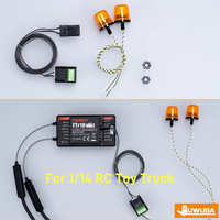 1:14th RC Led Rotating Light Rc Model Warning Light Lamp Lighting For 1/14 Tamiya Rc Tractor Truck All Series Arocs Man TGS Etc.