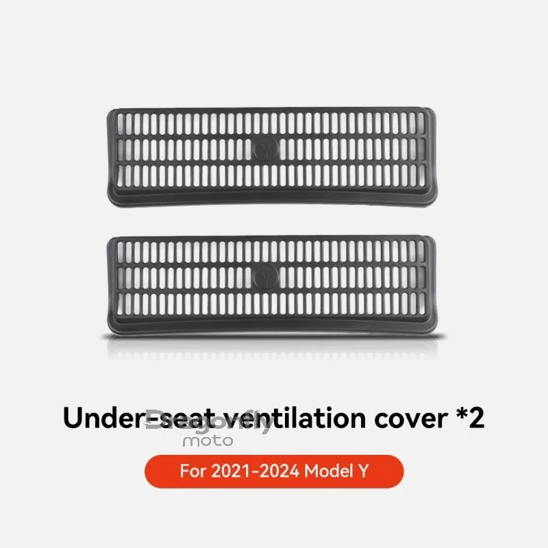 YZ pour Tesla modèle 3 Y Highland Juniper 2025 sous le siège arrière évent protéger couvercle Anti-bloc siège arrière sortie Grille Protection