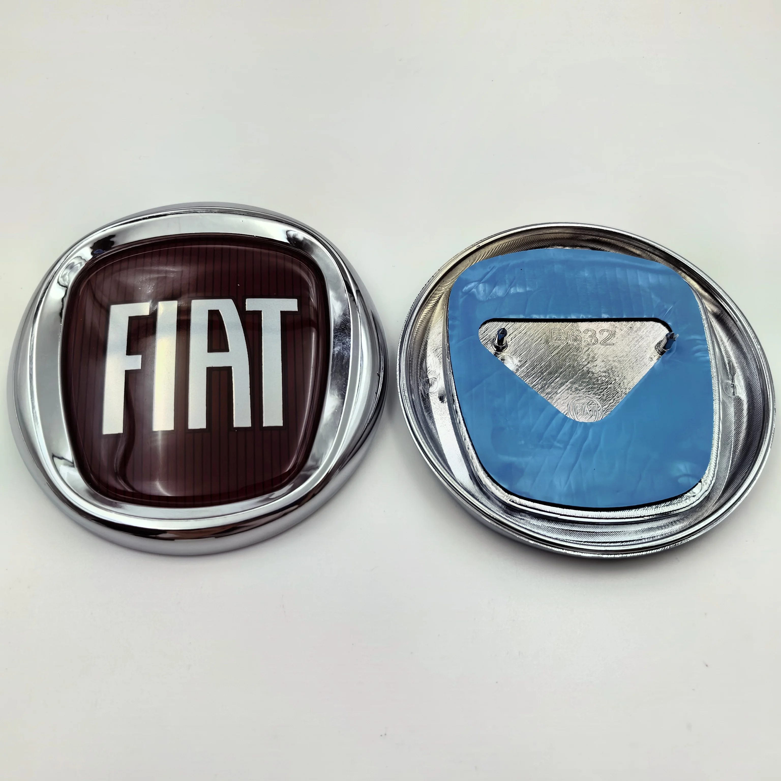 

Fiat Car Logo Decal Sticker for 500 Ducato Panda Grande Punto Tipo Abarth Pulse Strada - Front Grille Trunk Badge Universal Fit