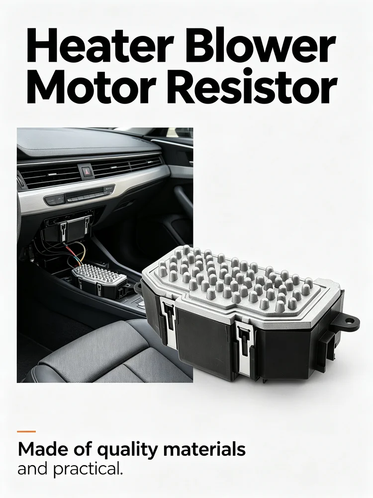 Car HVAC Heater Blower Motor Resistor Plastic Metal For Q3 CC 2015-2018 3C0907521F Blower Motor Resistor Car Accessories Tools