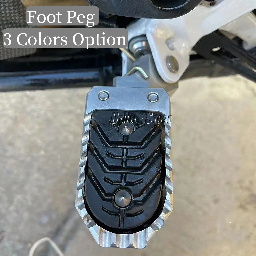 

Motorcycle Adjustable Foot Pegs Pedal Footpeg Footrest For BMW R1200GS Adventure 2013-2018 R1250GS R1250 GS Adventure 2020-2023