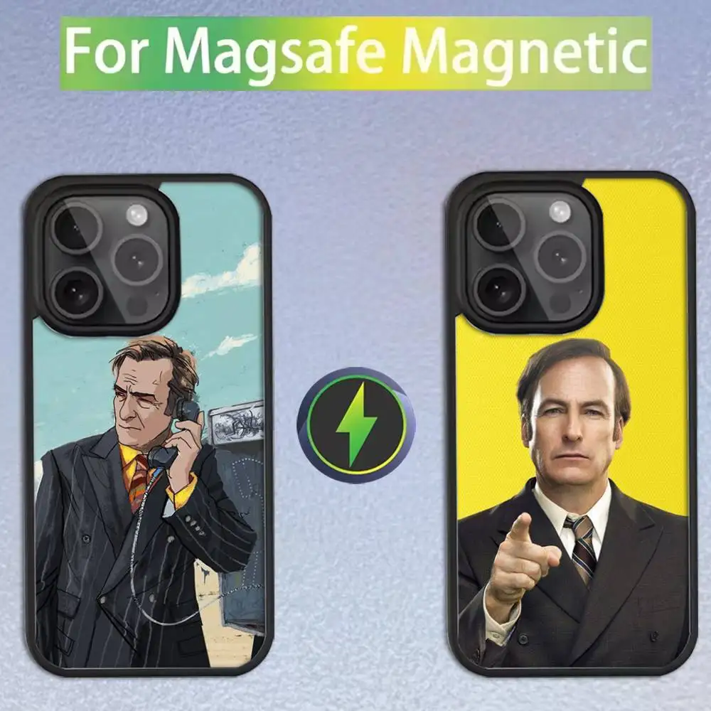

etter Call Saul Phone Case For iPhone 17,16,15,14,13,12,11,Pro,Max,Plus,Mini,SE Magsafe Magnetic Wireless Charging