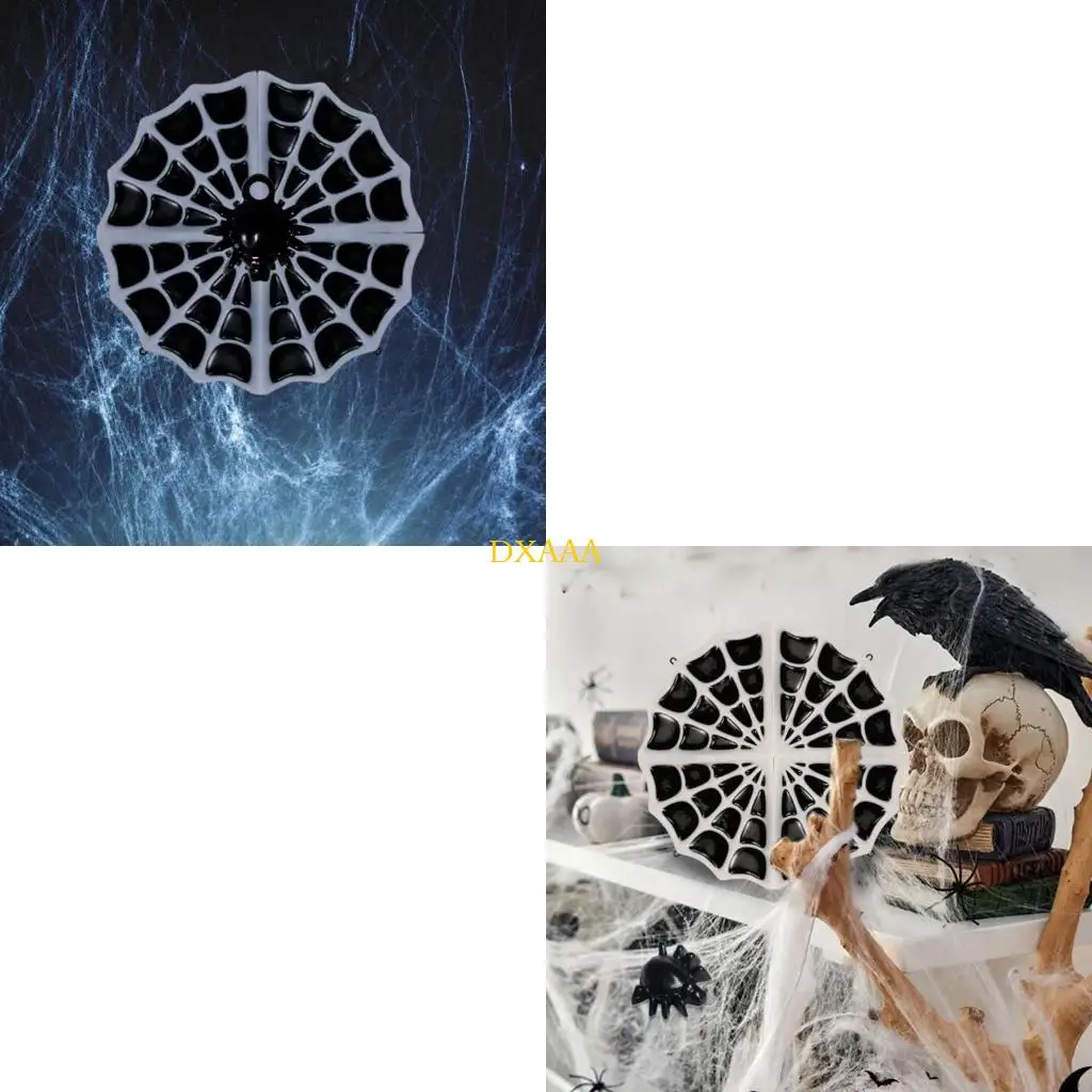 DXAA Halloween Spiders Web Resin Mold DIY Silicone Craft Mold Wall Hanging Decor