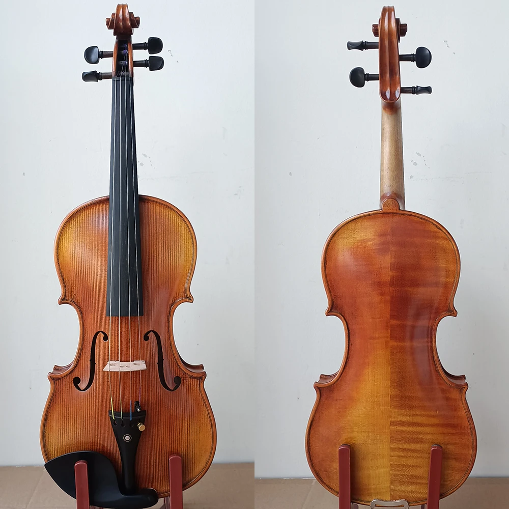 20 years spruce wood copy Stradivarius 1714  Handmade Violin 4/4 Oily varnish solid wood Violin professional Musical Instruments