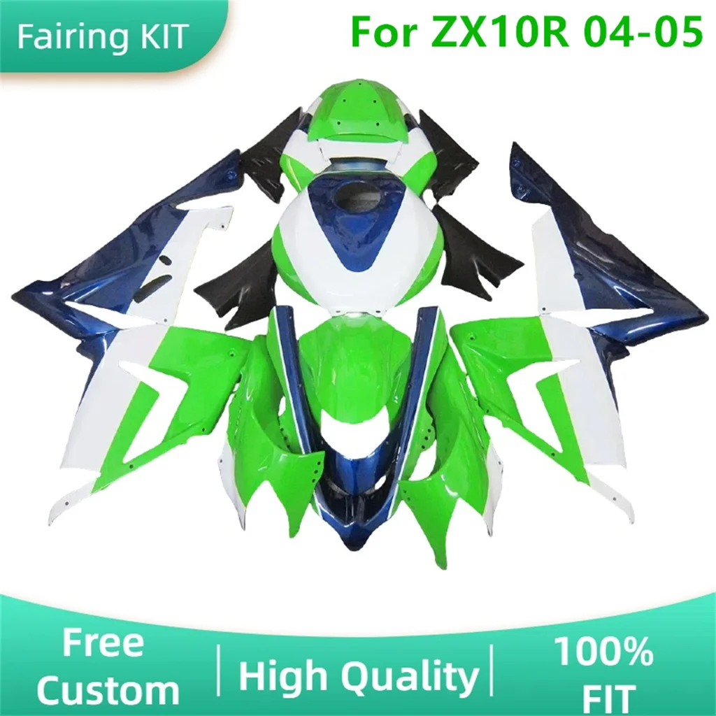 

Customize Your Fairing parts for KAWASAKI 2004 2005 ZX10R ABS Road Racing Body Repair Aftermarket Parts ZX 10R 04 05 ZX-10R