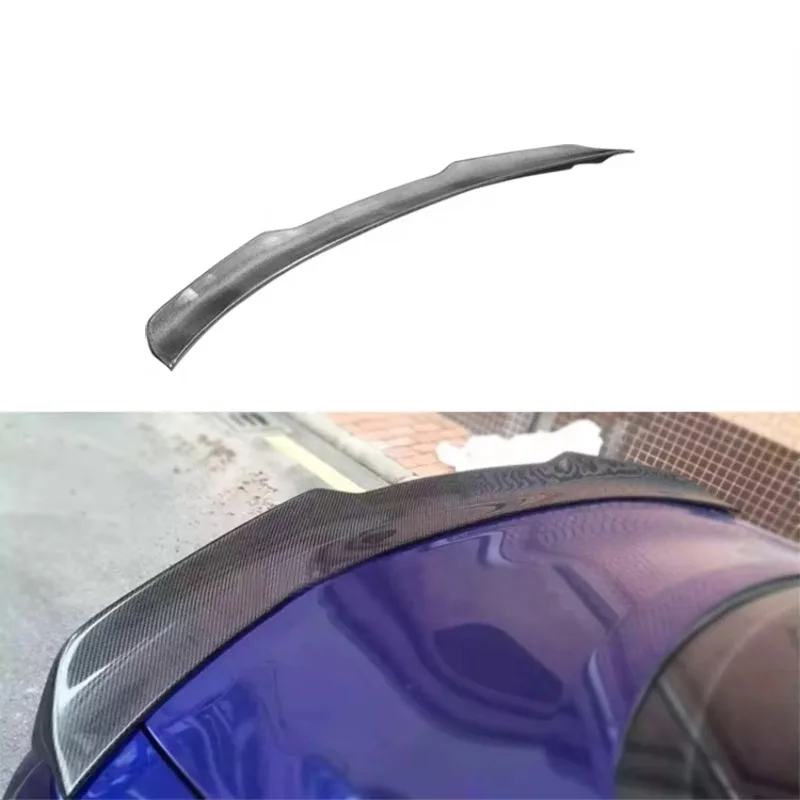 Hot Sale Real Carbon Rear Spoiler Wing Car Rear Boot Lip Spoiler for  Mustang 2015up