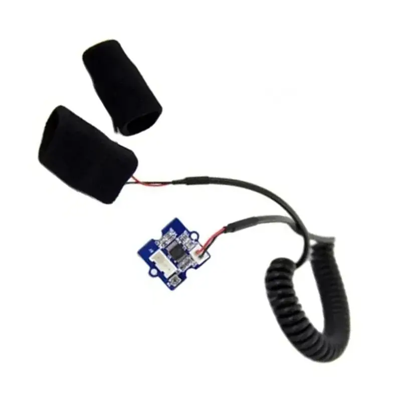 

Модуль для определения проводимости кожи CJSD-Fingertip Grove Detection Module GSR, датчик тока кожи, комплект GSR, измерение сопротивления и электропроводности