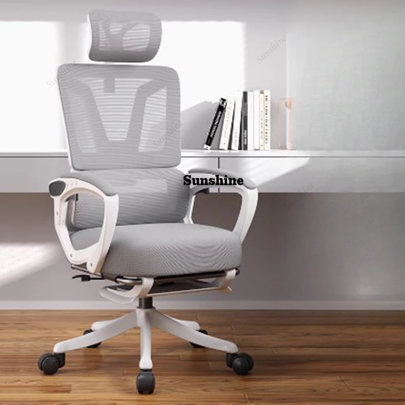

Rotating Relax Office Chair Computer Executive White Designer Office Chair Mobile Swivel Nordic Sillas De Oficina Furniture