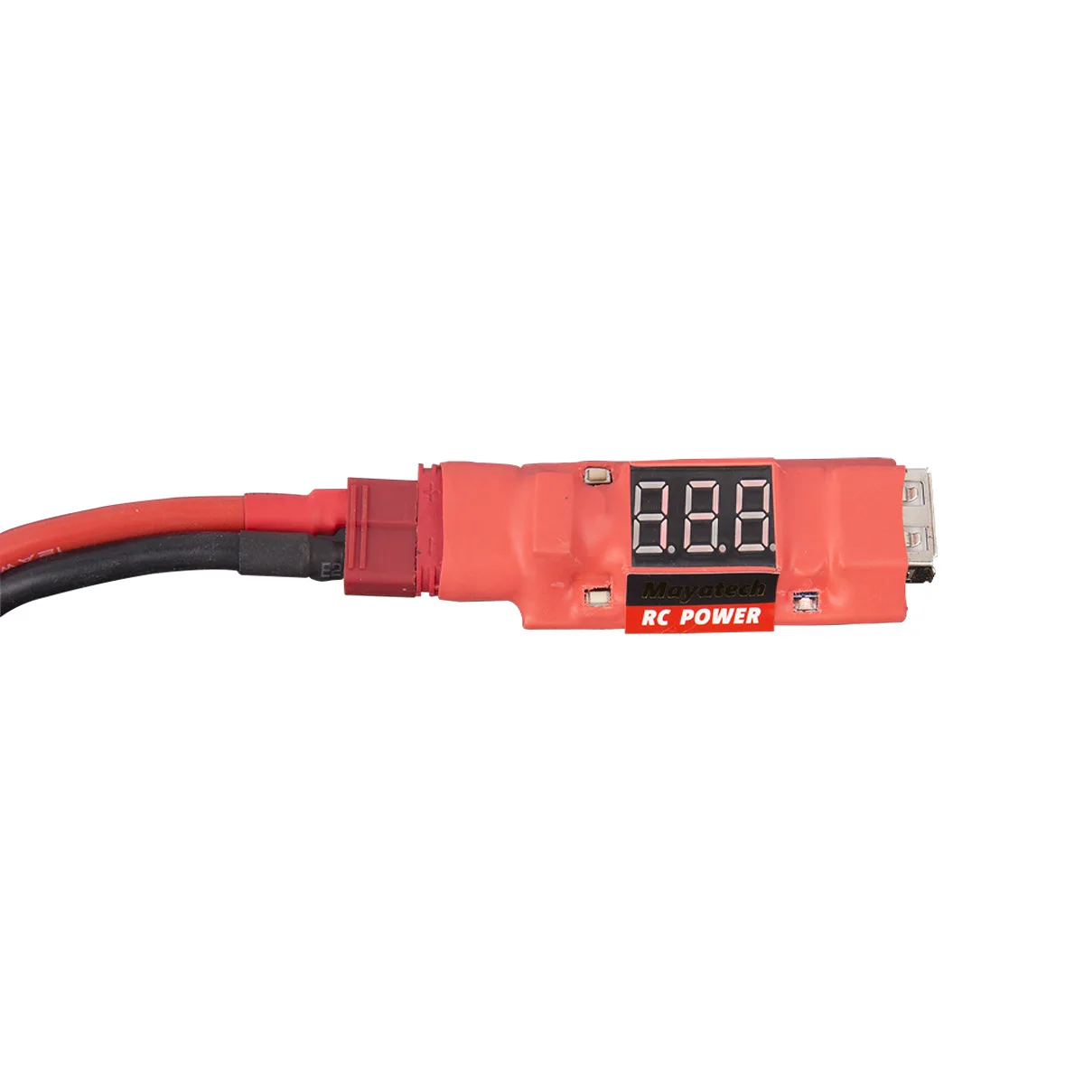 2s-6s 5v Lithium Battery Voltage Reduction Module with Voltage Display Rechargeable T&XT60 To USB Changer Plug