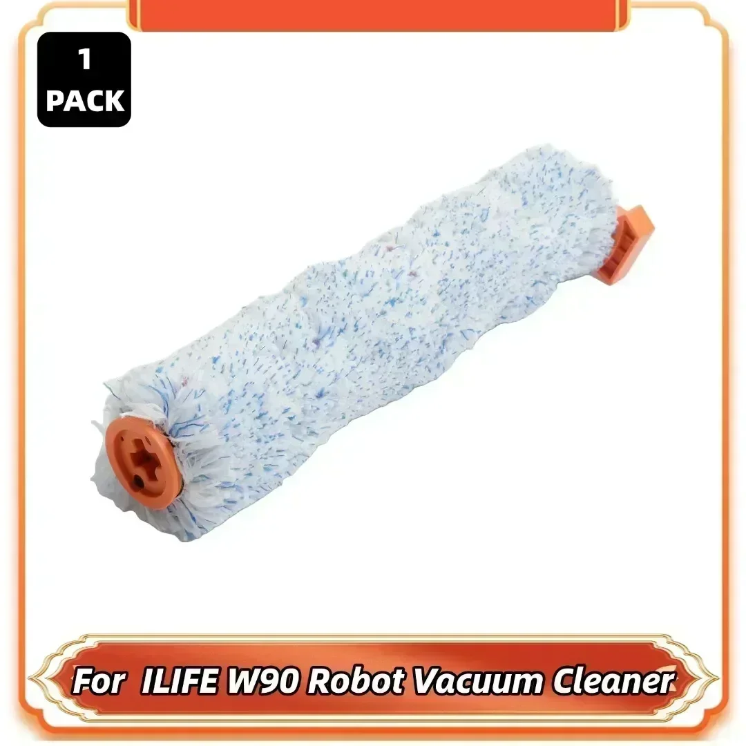 

1 шт. пластиковая + волоконная роликовая щетка, хорошо продуманная щетина и вращающаяся конструкция, роликовая щетка, специально разработанная для модели ILIFE W90