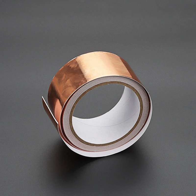 DIY Copper Foil Tape  EMI Shielding Doubel  Side Conductive Repair Adhesive Tape Self-Adhesive Repellent Tape