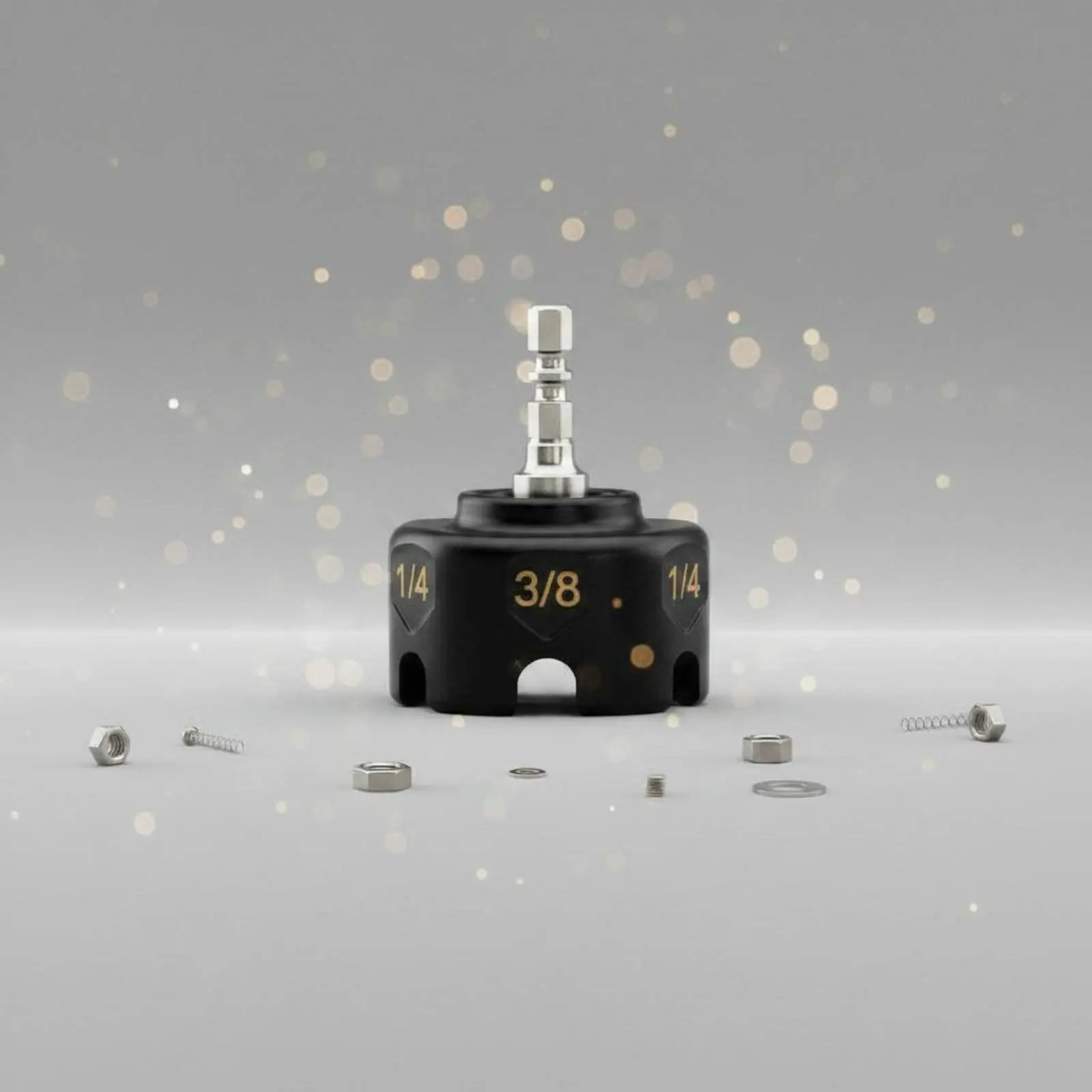 

Quick Fasten Nut Socket Improves Effectiveness Split Nut Driver Driver Pass-Through Socket Adapter Long-Lasting Power Tool
