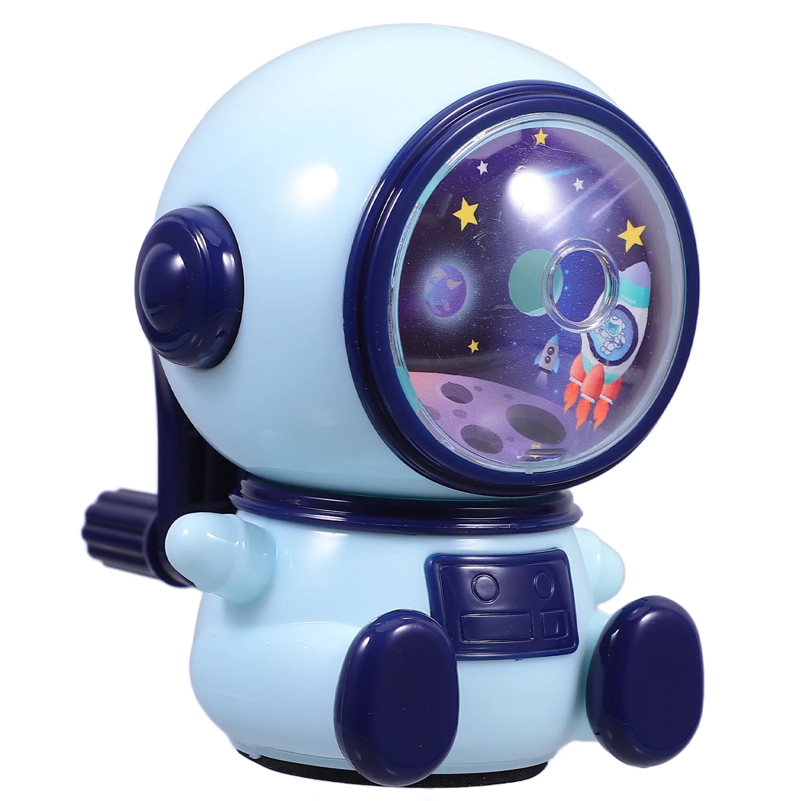 

Astronaut Manual Pencil Sharpener Portable Handheld Students School Supplies Long Term Use Effective Sharpening Tool Compact