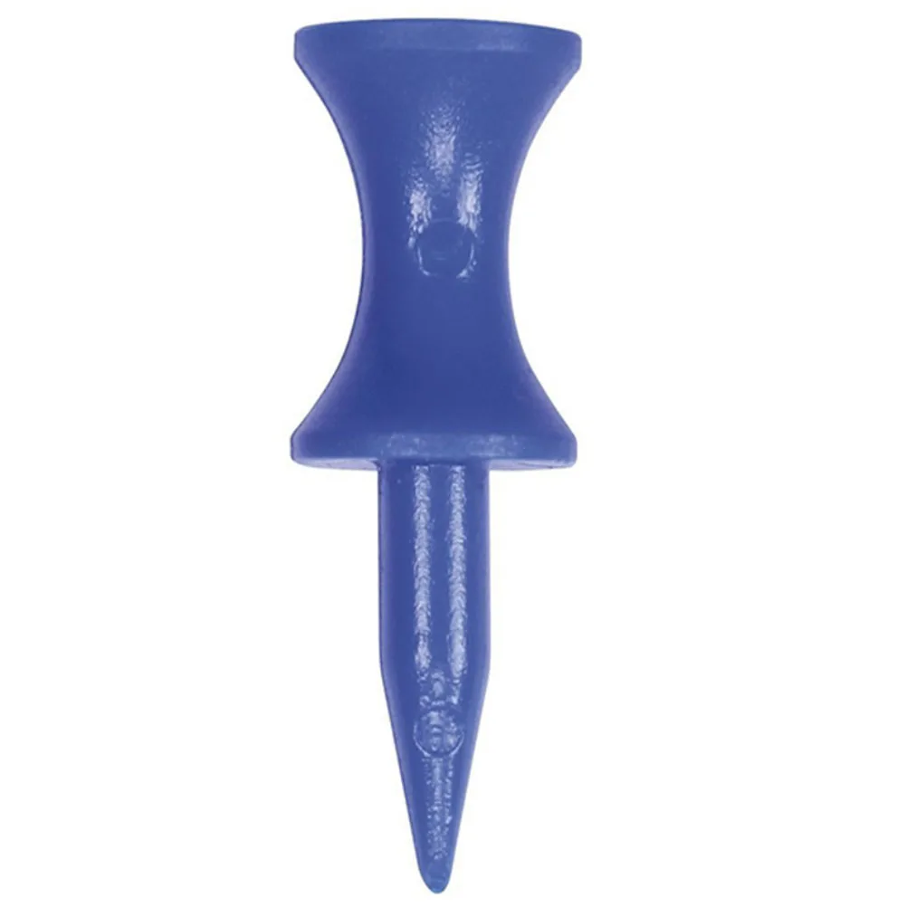 

20pcs Golf Tees Castle Plastic 37mm Blue Lightweight Durable Bright Colors Spot Easily Set Gift Golf Accessories