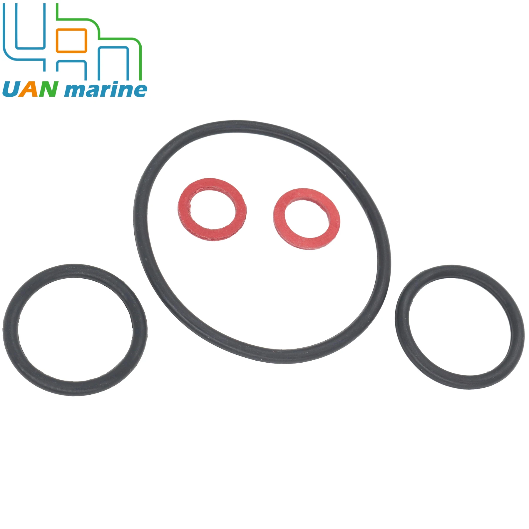 6A1-W0001-23 Gearcase Lower Unit Seal Kit Fits for Yamaha 2HP 1989-2002 Marine Outboard Motor Replace 813500M 6GD-W0001-20 view 3