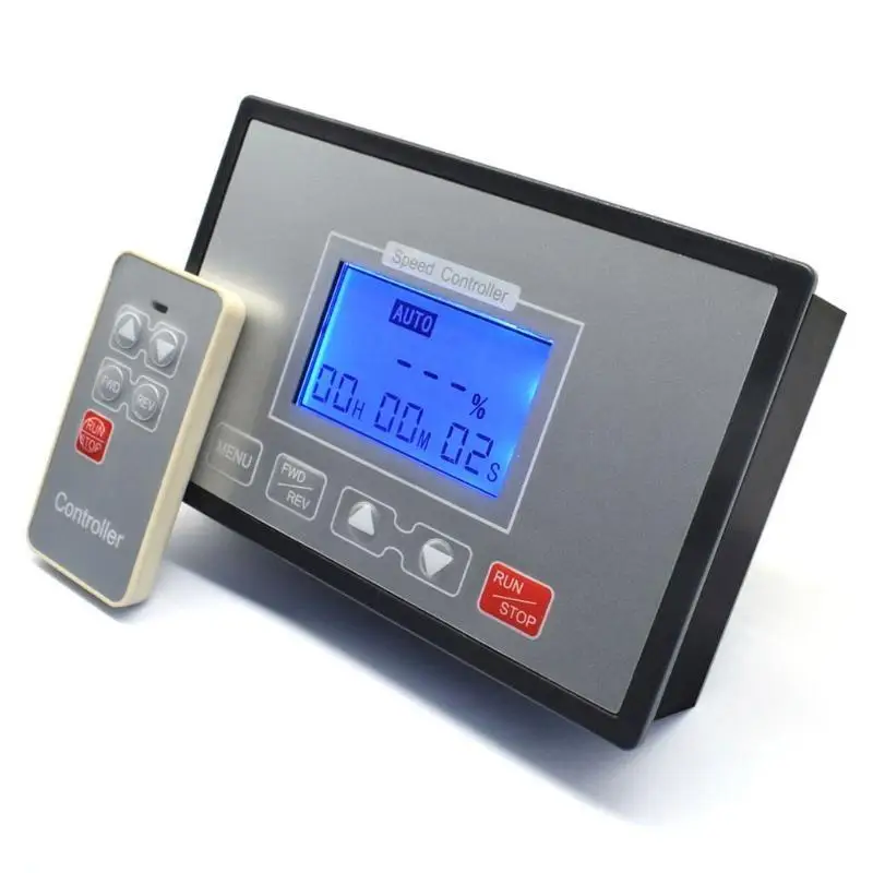 

652F Контроллер скорости двигателя постоянного тока DC10-55V 60A Электронный регулятор скорости 0 ~ цифровой дисплей модуль