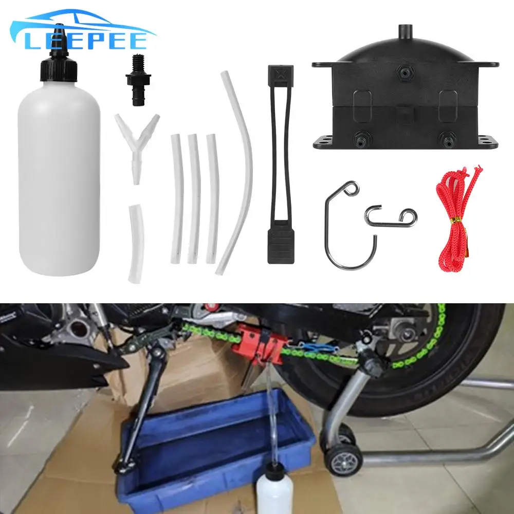 

For Motorbike Chains Lube Device Chain Maintenance Brush Motorcycle chain cleaning kit Brush Gear Cleaner Tool