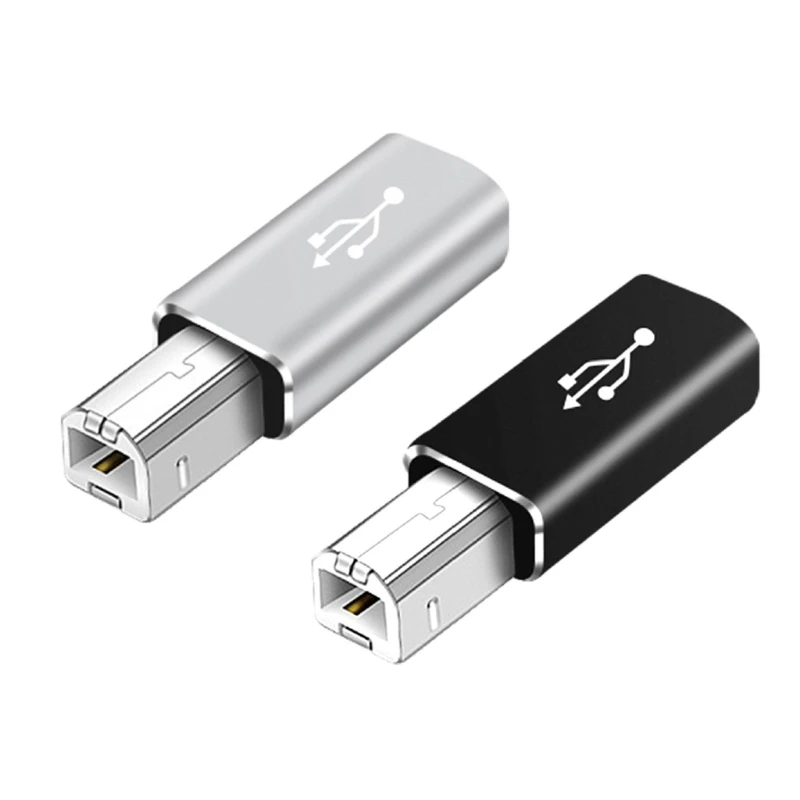 USB Type C To Square Plug Adapter Electric Piano Printer MIDI Head With Keyboard