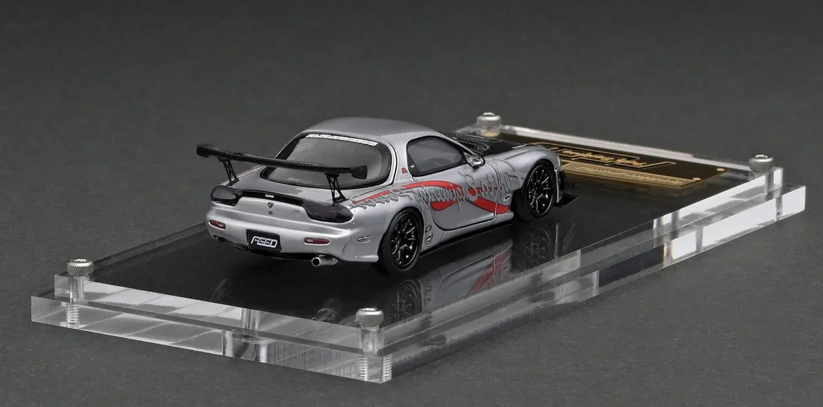 IG 1:64 FEED RX-7 (FD3S) Silver  Model Car