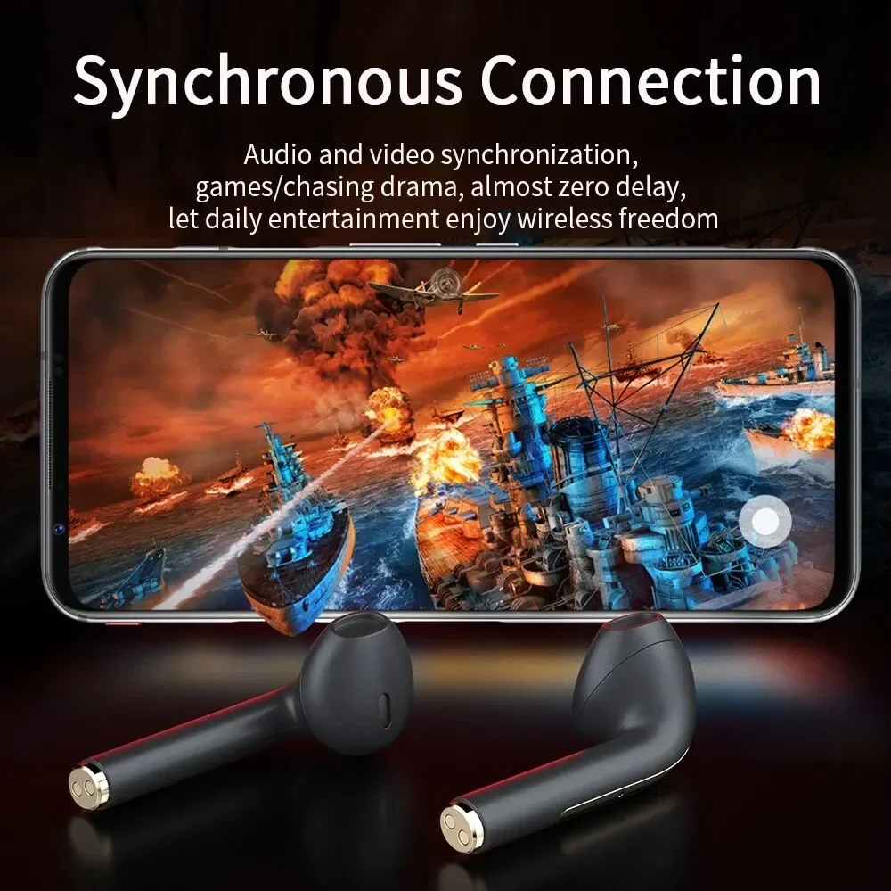 Original XGSHOW J18 TWS Wireless Earphones Bluetooth Ture Sport Headphones HiFI Stereo Game Waterproof Headset With Mic view 3