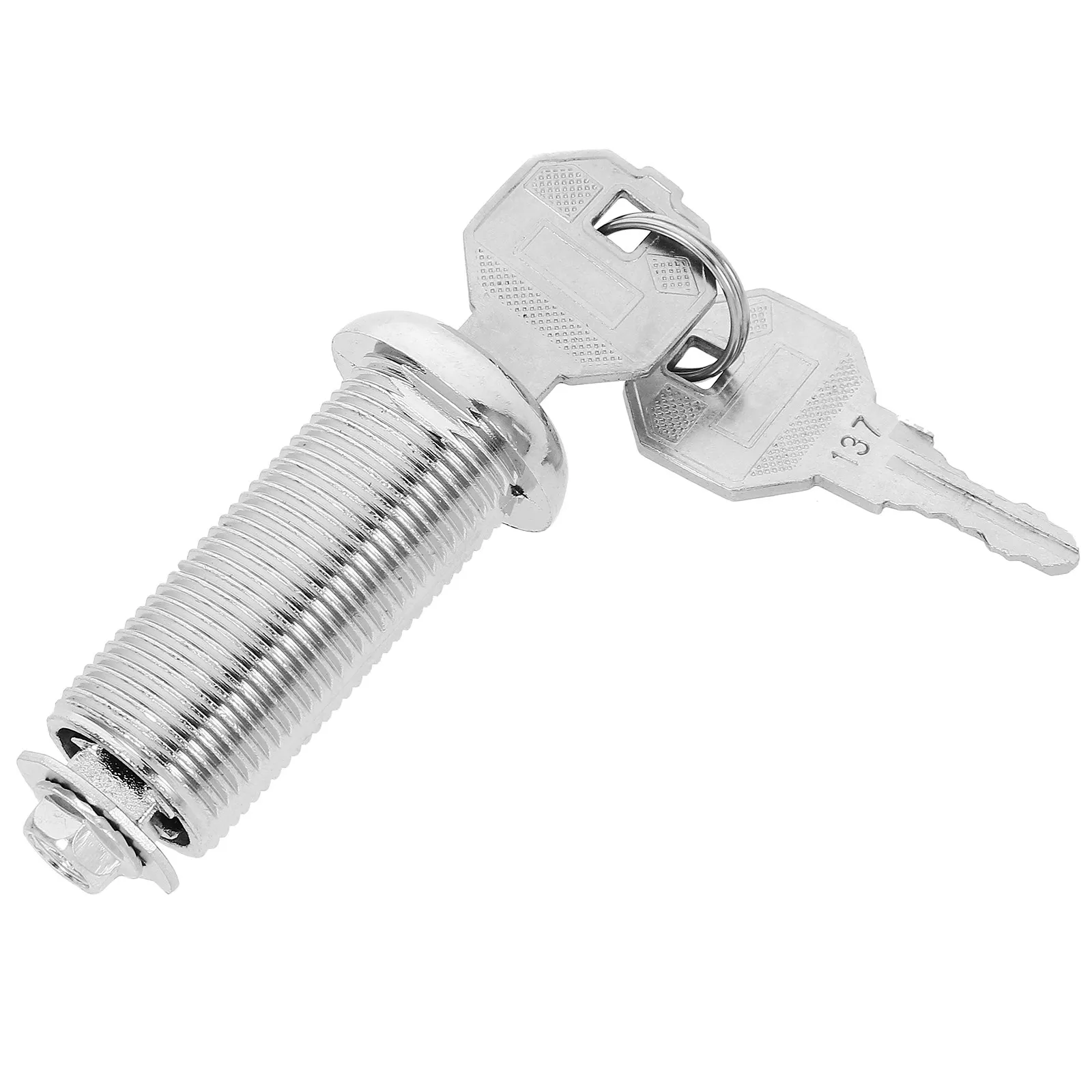 1Set Small Round Cabinet Lock Zinc Alloy Heavy Duty Security Lock for Drawer Toolbox File Cabinet Electric Box