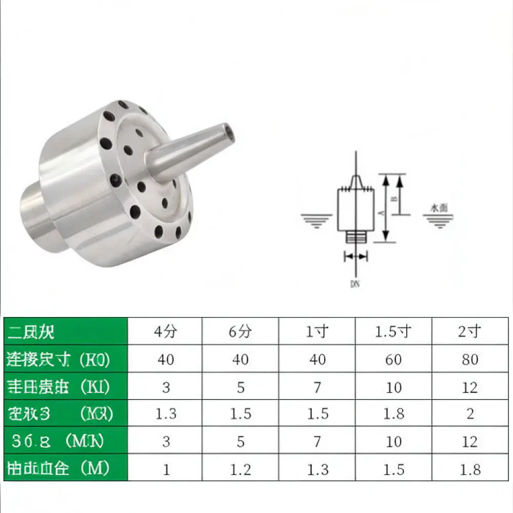 1 5 Inch Brass Fountain Nozzle Adjustable Spray Head For Pond Garden Landscape Design Mushroom Cedar Flow Water Pattern