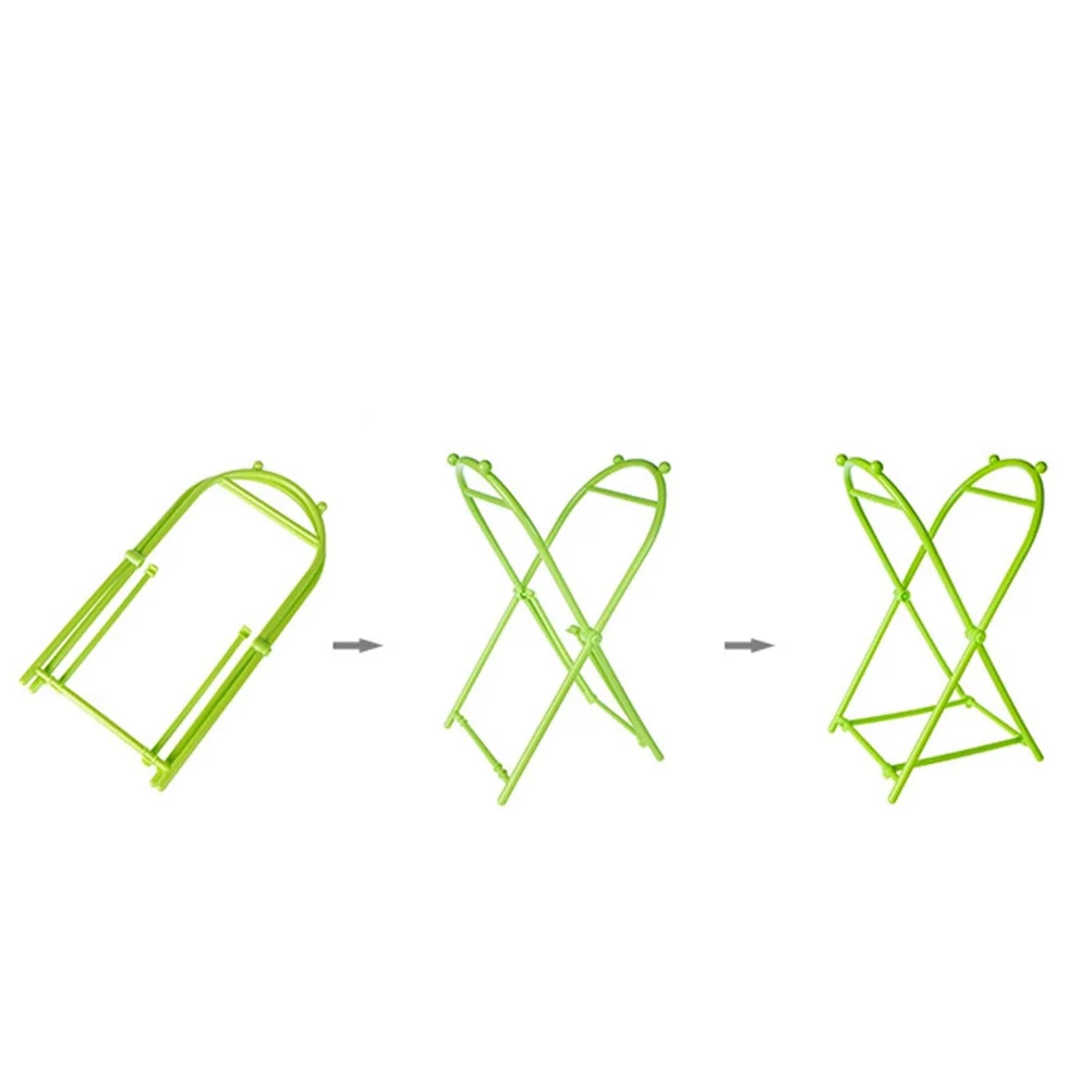 الإبداعية طوي كيس قمامة رف البلاستيك كيس النفايات حامل تخزين الرف للمطبخ الحديقة التخييم إعادة تدوير استخدام لون عشوائي