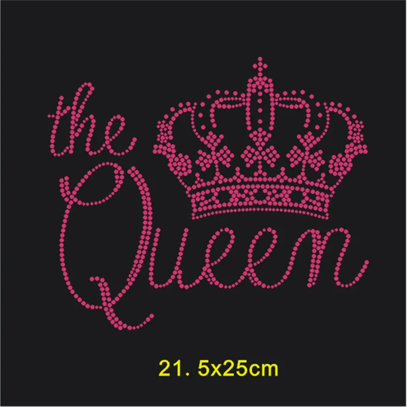 Rhinestones Heat Transfers Custom Letter Patches Motif Rhinestones Sticker For T-Shirt 10Pcs Diy Handmade Thermal Stickers