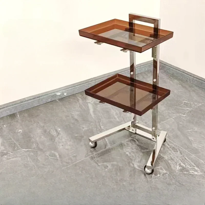 

ZCosmetic Helper Trolley Multi-purpose Cart With Wheels Professional Household Hairdresser Salon Furniture Trolly Beauty Station