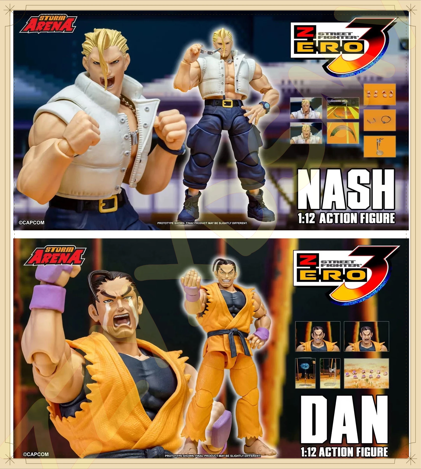 

【New Product】 Original Storm Toys ST ARENA3 1/12 Scale Arena Nash Dan Limited Edition Action Figure Anime Collectible Model Toy