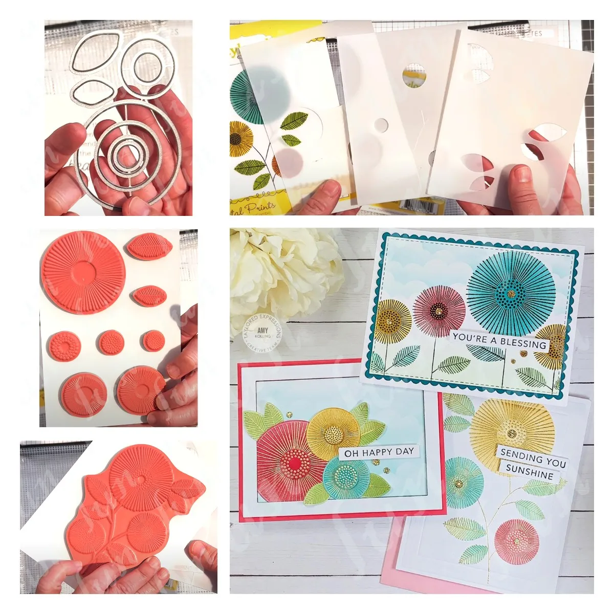 

2023 New Scrapbook Decorations clear Stamps Stencils Diy Gift paper Card Metal Cutting Dies Petal Prints Cardmaking Kit Craft