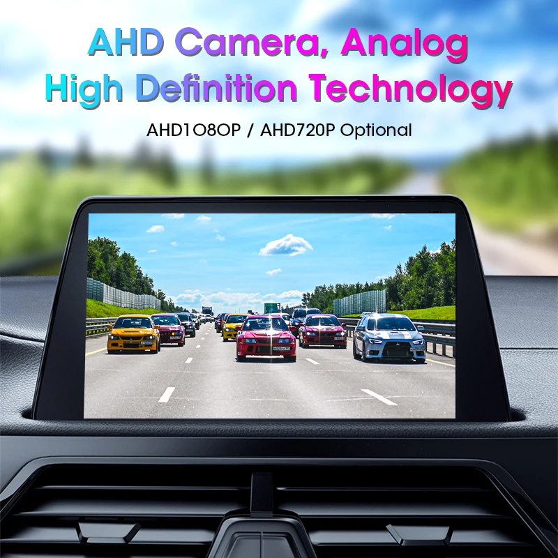 Develuck 5-24V AHD 1920*1080P Car Rear View Camera 170° Fisheye Golden Lens Full HD Night Vision Vehicle Reversing Front Cameras