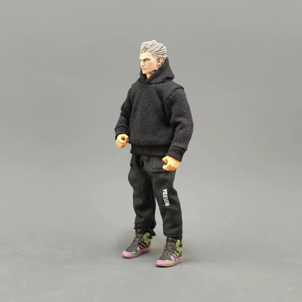 【Only Clothes】Pre-sale 1/18 Scale Male Soldier Clothing Accessory Hooded Sweatshirt Robe Coat Fit 3.75''Action Figure Model Toys