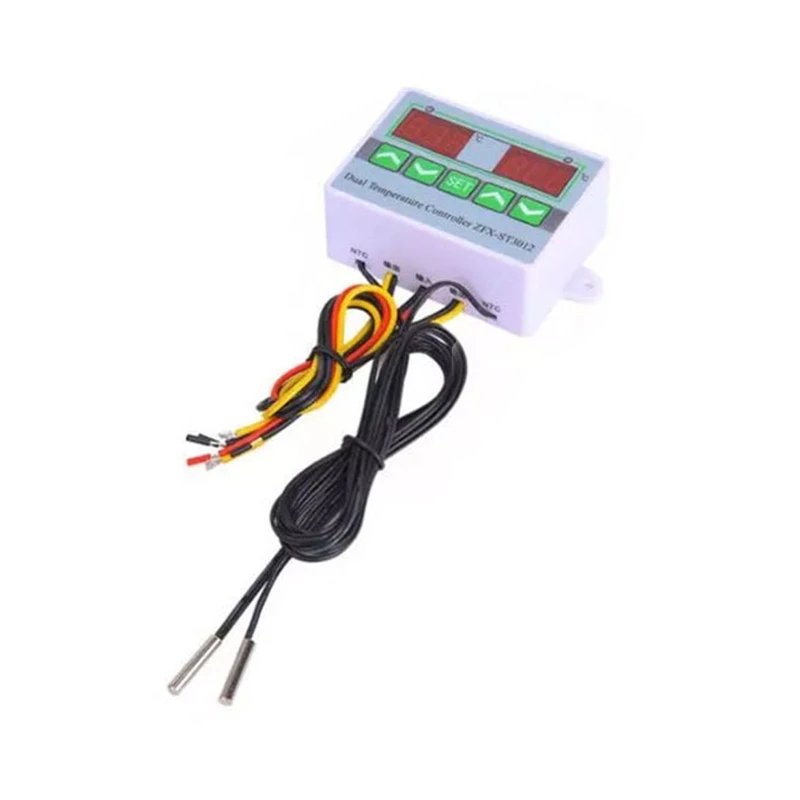 Electronic Temperature Controller for Smart Double Controller -50 to 100 ℃ Heating/ Cooling Thermostat Sensor Dropshipping