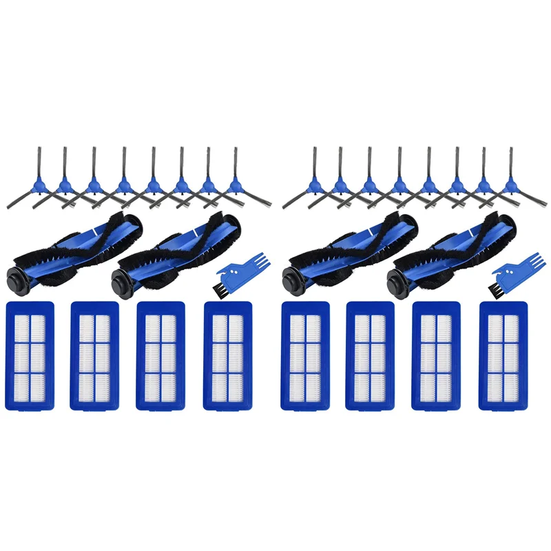 ملحقات قطع غيار FZFZ مكونة من 30 قطعة لفرشاة كنس منظفات Eufy Robovac 11S Max، 15C Max، 30C Max G30